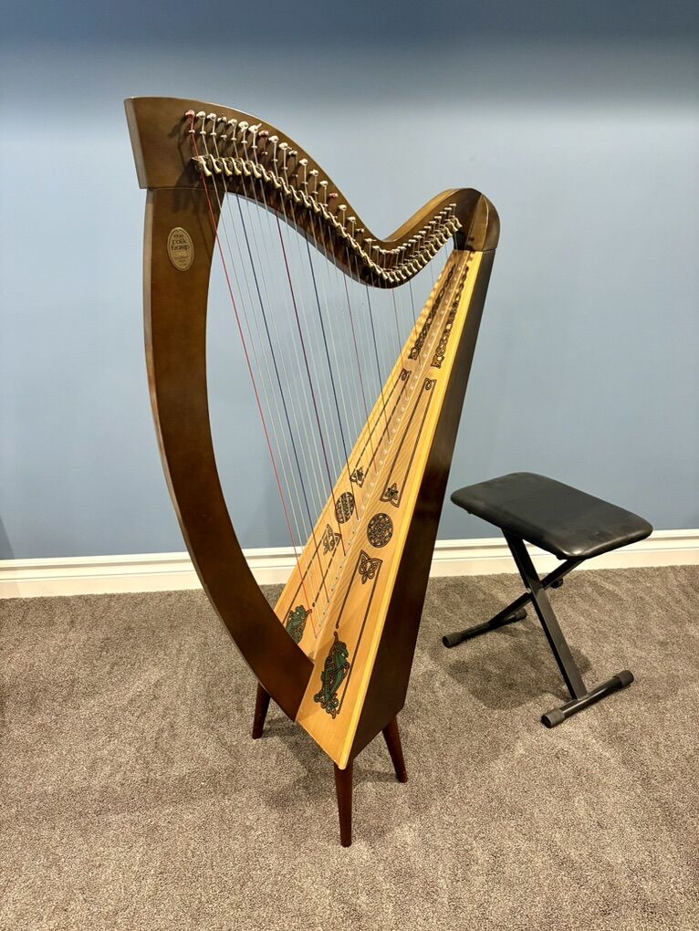 Lyon & Healy Lever Folk Harp