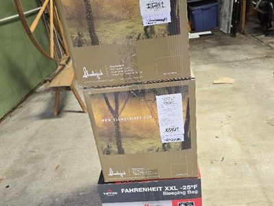 Sleeping bags cold weather new in box