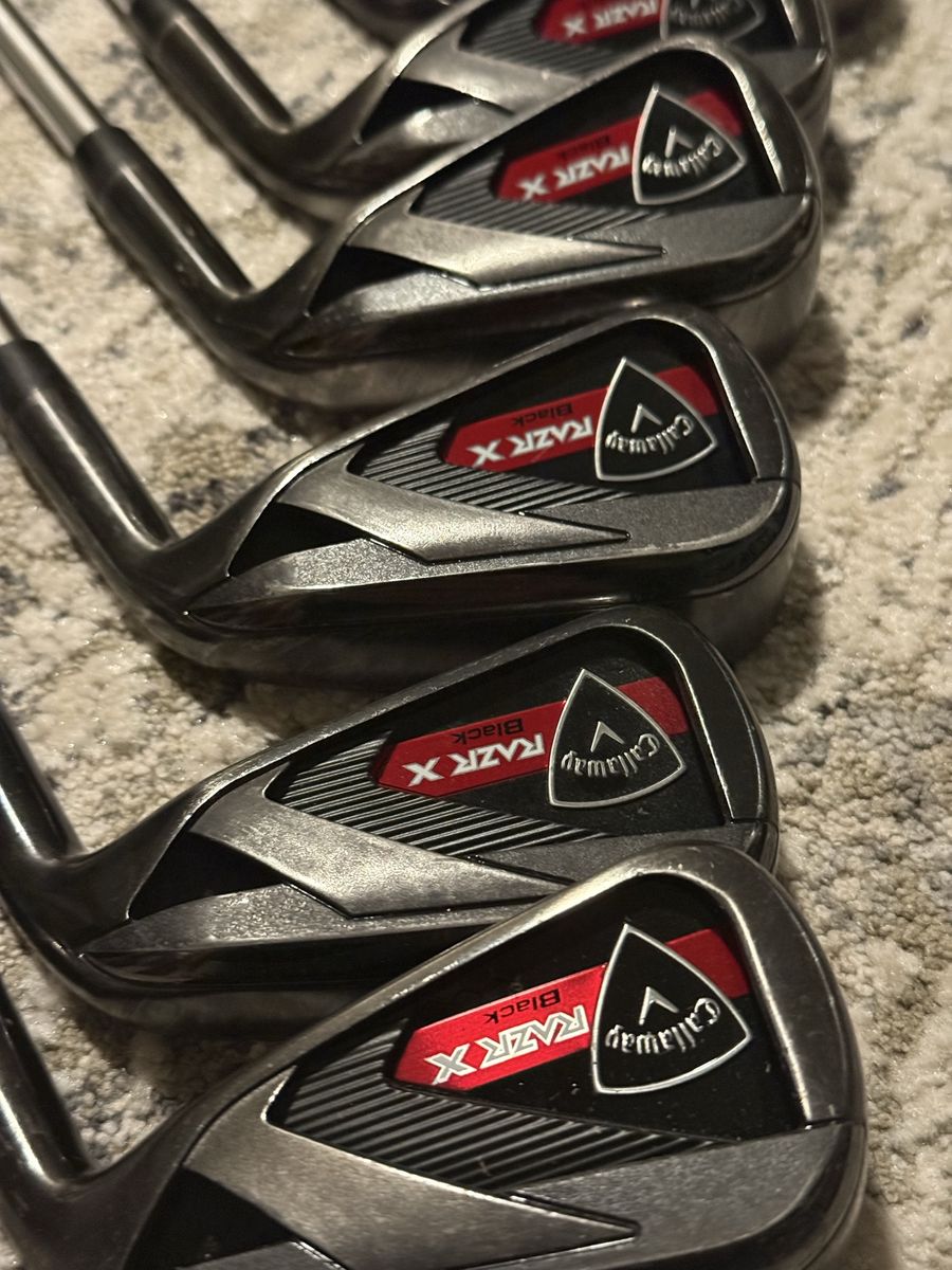 Callaway RAZR X Black irons