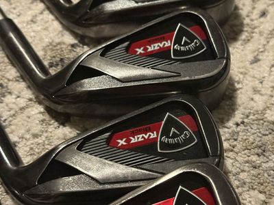 Callaway RAZR X Black irons