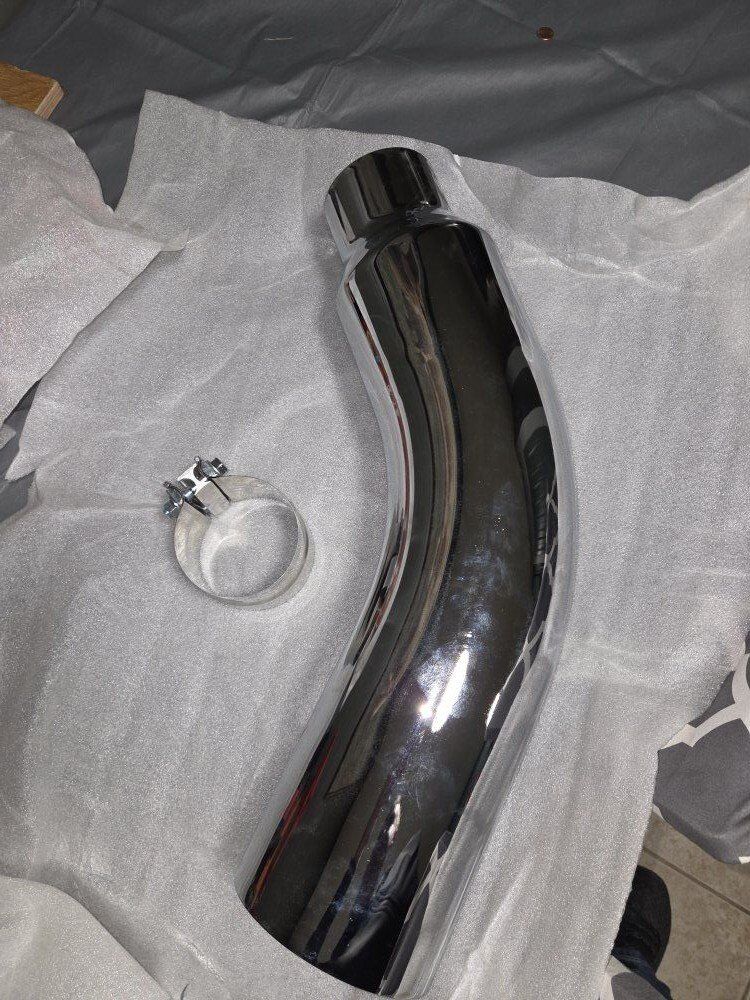 4" to 6" diesel exhaust elbow