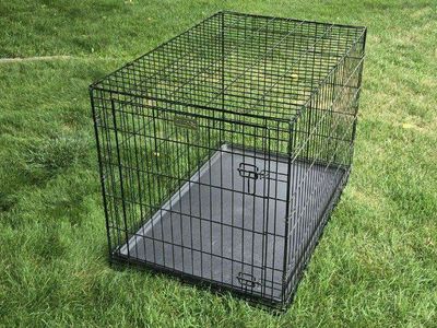 42" XL Petco Metal Dog Pet Kennel Cage Crate Folds