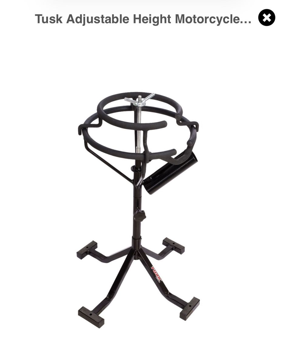 Tusk AdJustable Height Tire Changing Stand