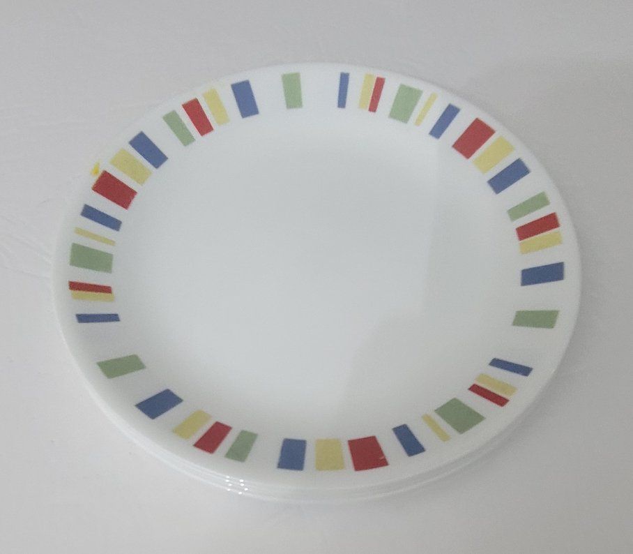 Corelle Salad Plates, Ultra by Gibson Bowl Set, Trinket Trays, Temptations Napkins, Napkins