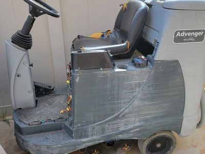 Cash paid for used floor scrubbers