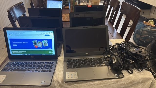 Lot of 6 dell touch screen I5