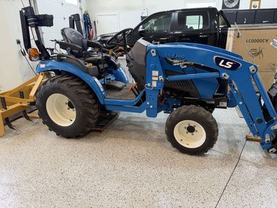 LS MT2-255 LL2300 Sub-Compact Tractor with Front End Loader & Box