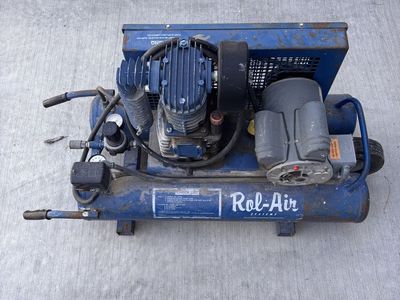 Rol-air gas air compressor