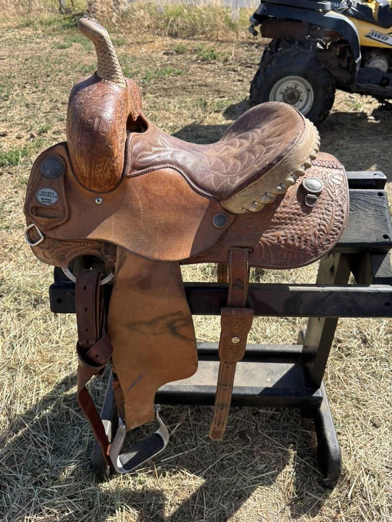 12 Susan Camarillo Barrel Saddle