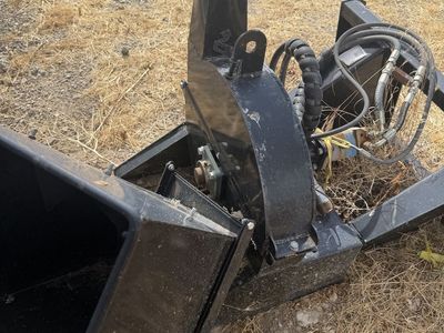 Heavy Duty Hydraulic Wood Chipper Attachment