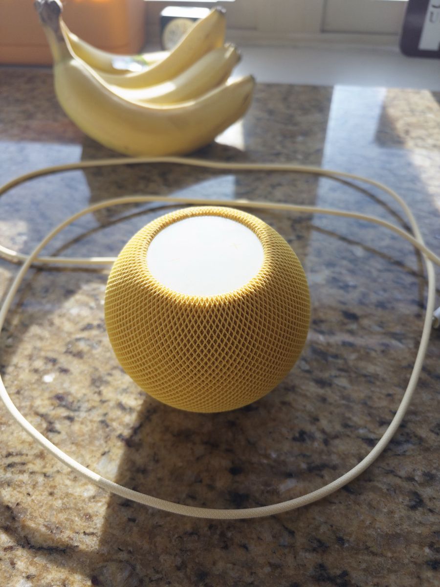 Apple HomePod Mini Smart Speaker - Yellow