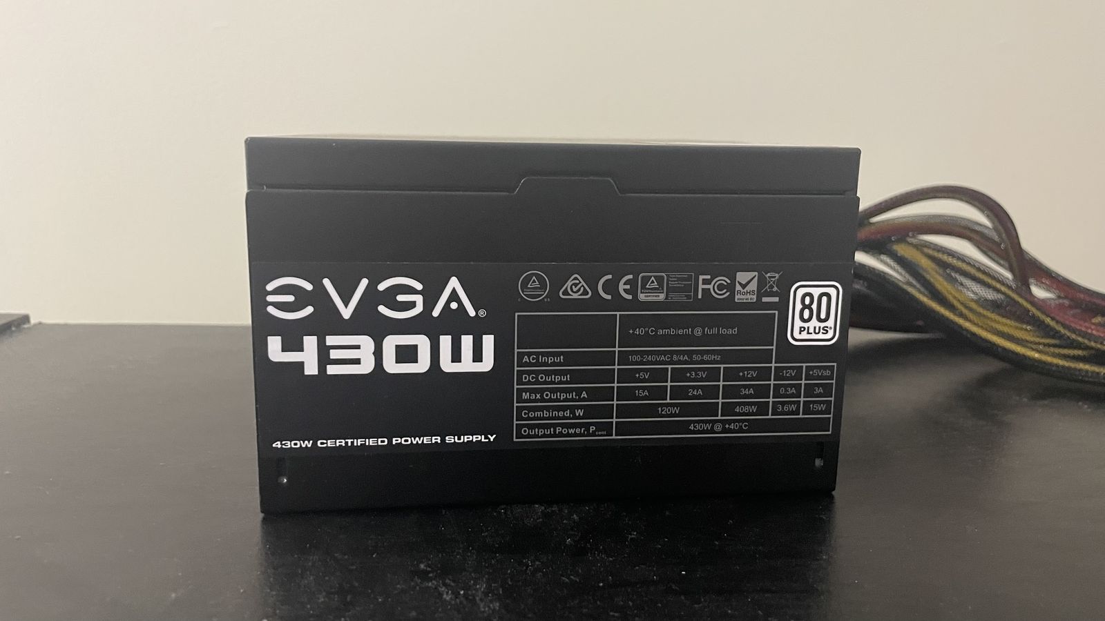 Evga 430W PSU Power Supply