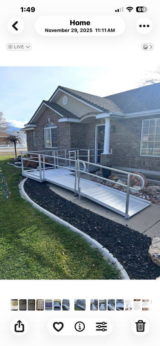 13 x 18 Aluminum Ramp