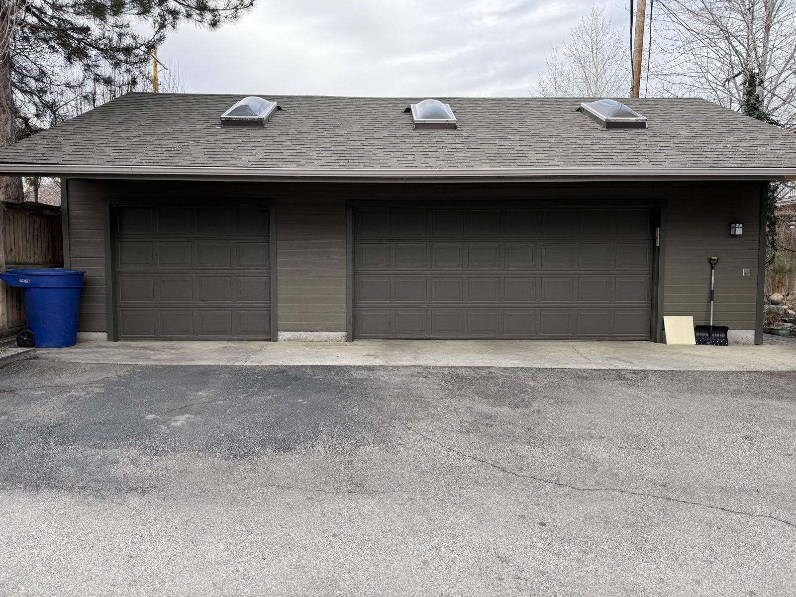 Garage Doors - 2 Insulated Garage Doors