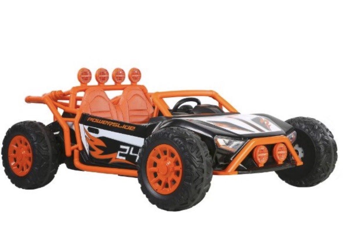 24V TWO-SEATER Kids Ride-On - $180!