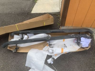 Jeep wrangler side step nerf bars for sale.