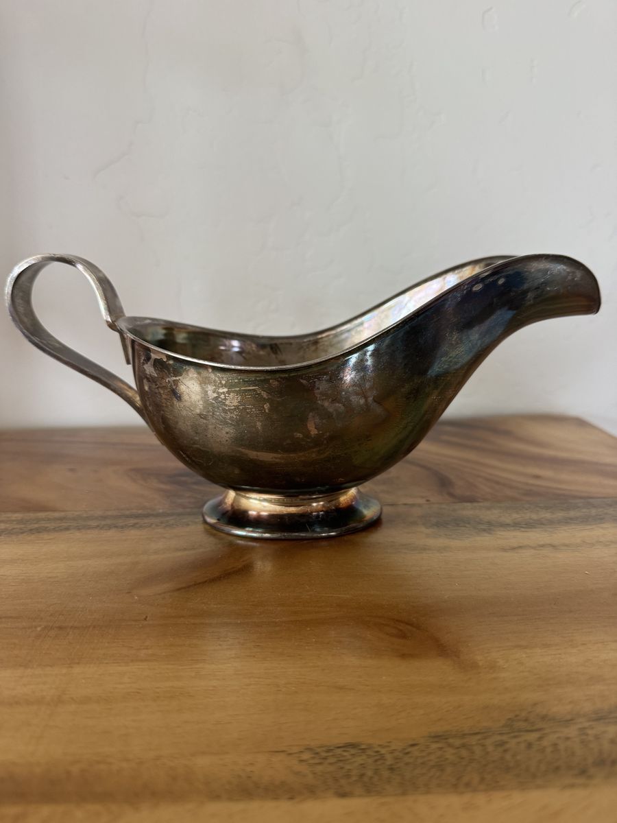 Hotel Utah Silver Plated Gravy Bowl