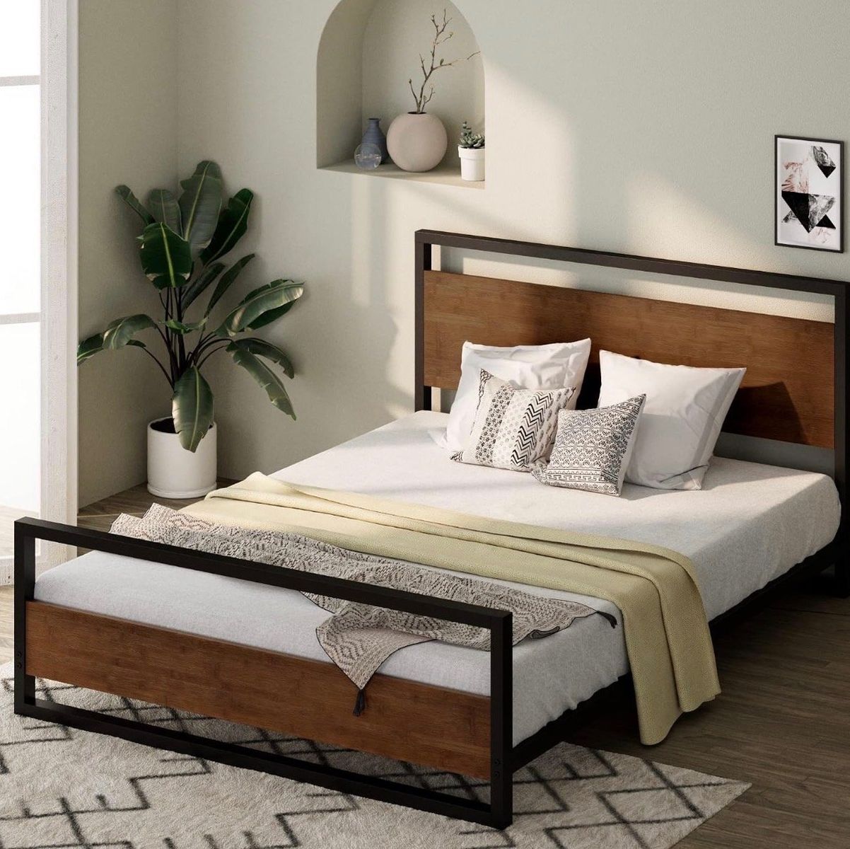King bed frame 