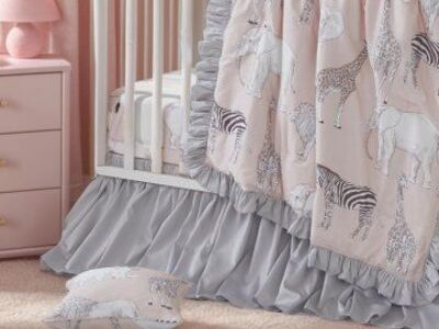 New in Package! 3-Piece Crib Bedding Set