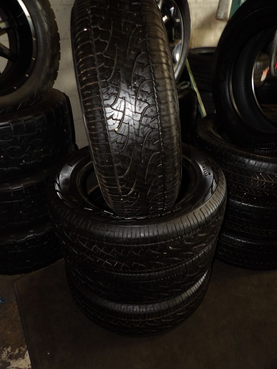 275/60R20 PIRELLI SCORPION ATR SET OF USED TIRES 