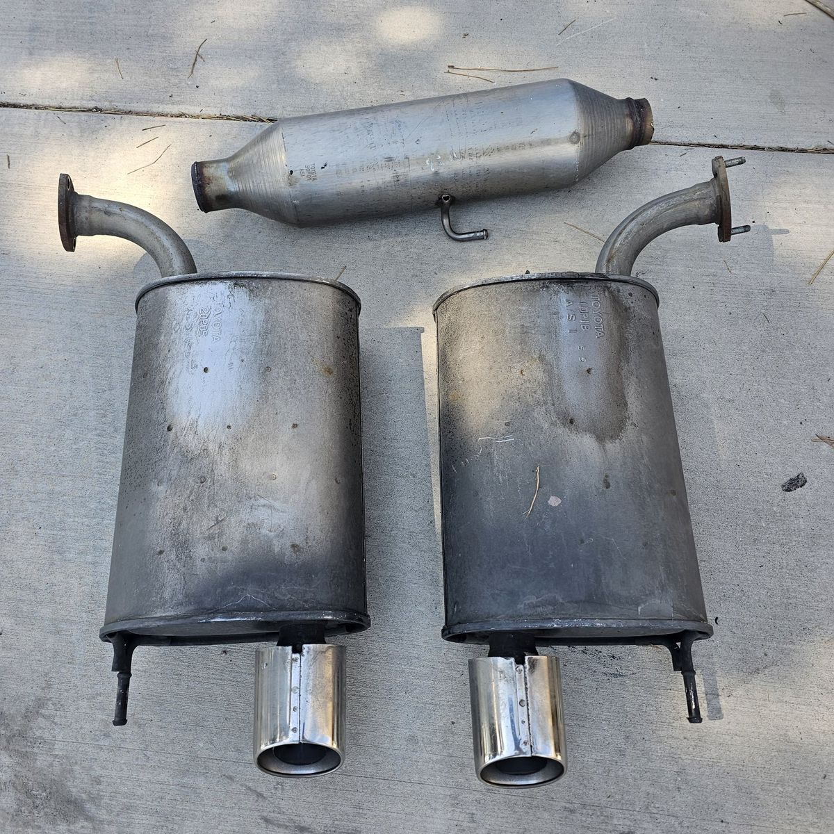 2015-2017 Toyota V6 Camry Exhaust