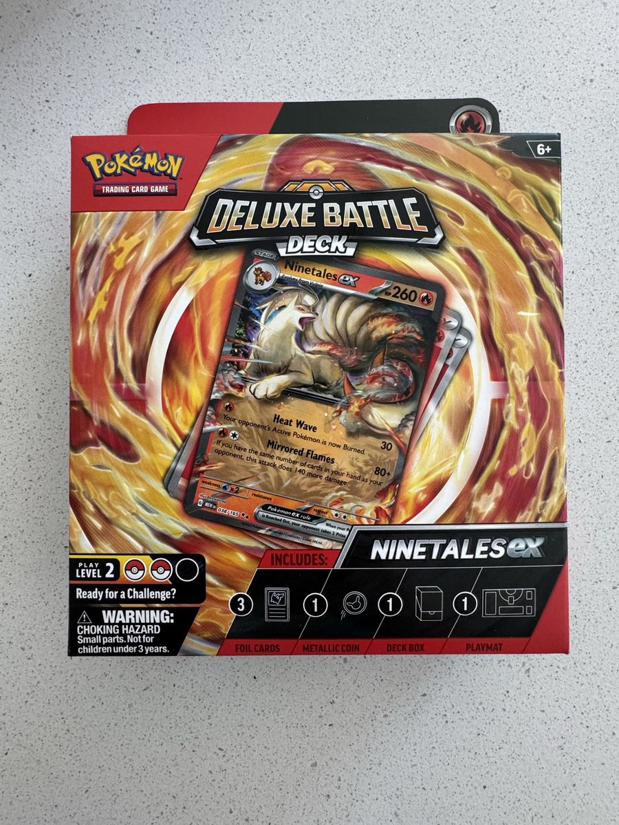 Pokémon Deluxe Battle Deck Ninetales ex