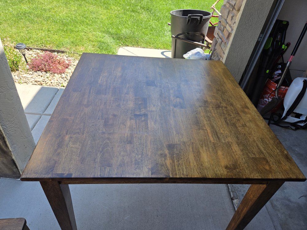Wooden Dining Table and Chair Set