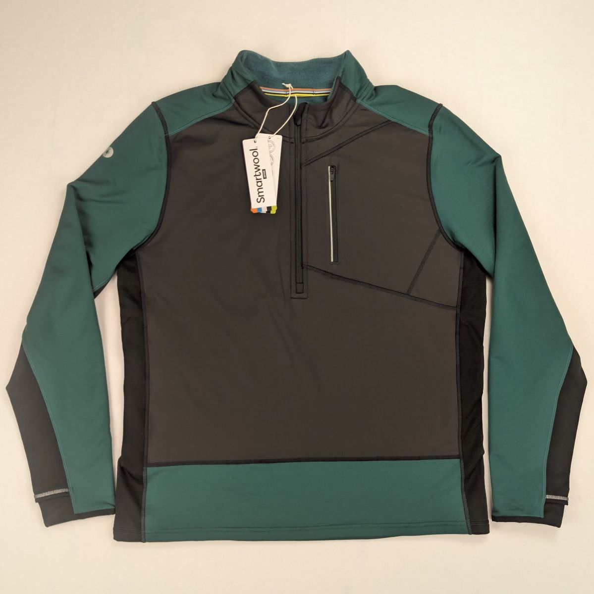 SmartWool Active Fleece Wind 1/2 Zip Men's Large