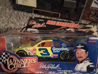 Dale Earnhardt #3 Collectibles Bundle Plaque Teddy Bear Photos