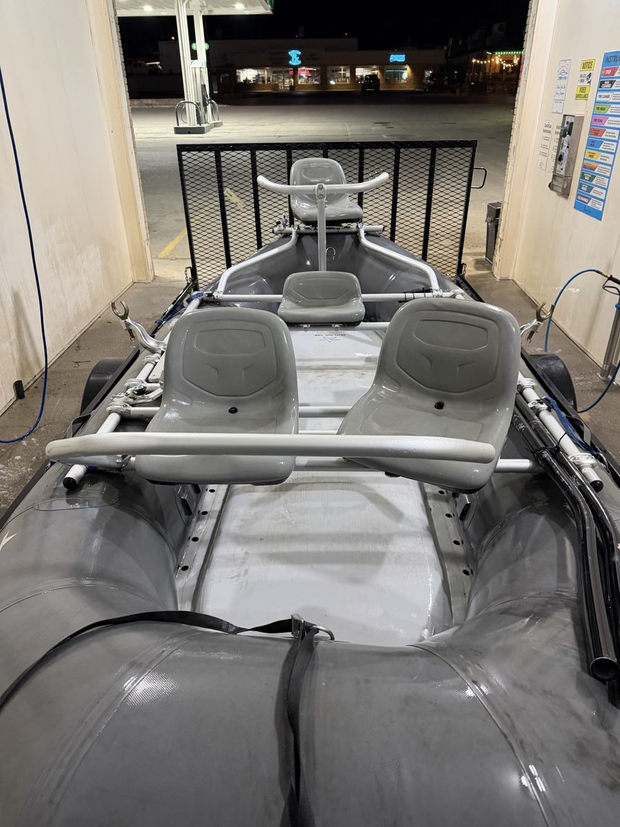 Custom Inflatable Fishing Boat  - Seats 3