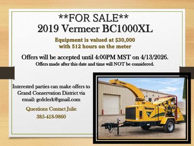 Vermeer BC1000XL Wood Chipper