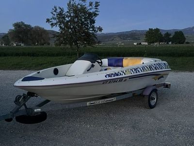 1997 Sugar Sand Mirage Sport 175HP Jet Boat with Trailer