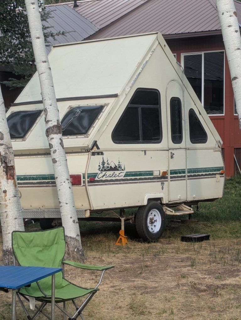 Chalet Folding A-Frame Pop-Up Travel Trailer Camper