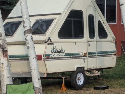 Chalet Folding A-Frame Pop-Up Travel Trailer Camper