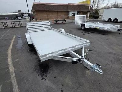 2026 Aluma 8014 BT (7X14) with Brake Aluminum Util