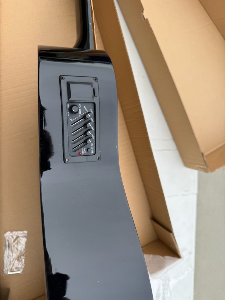 New electric guitar clasico