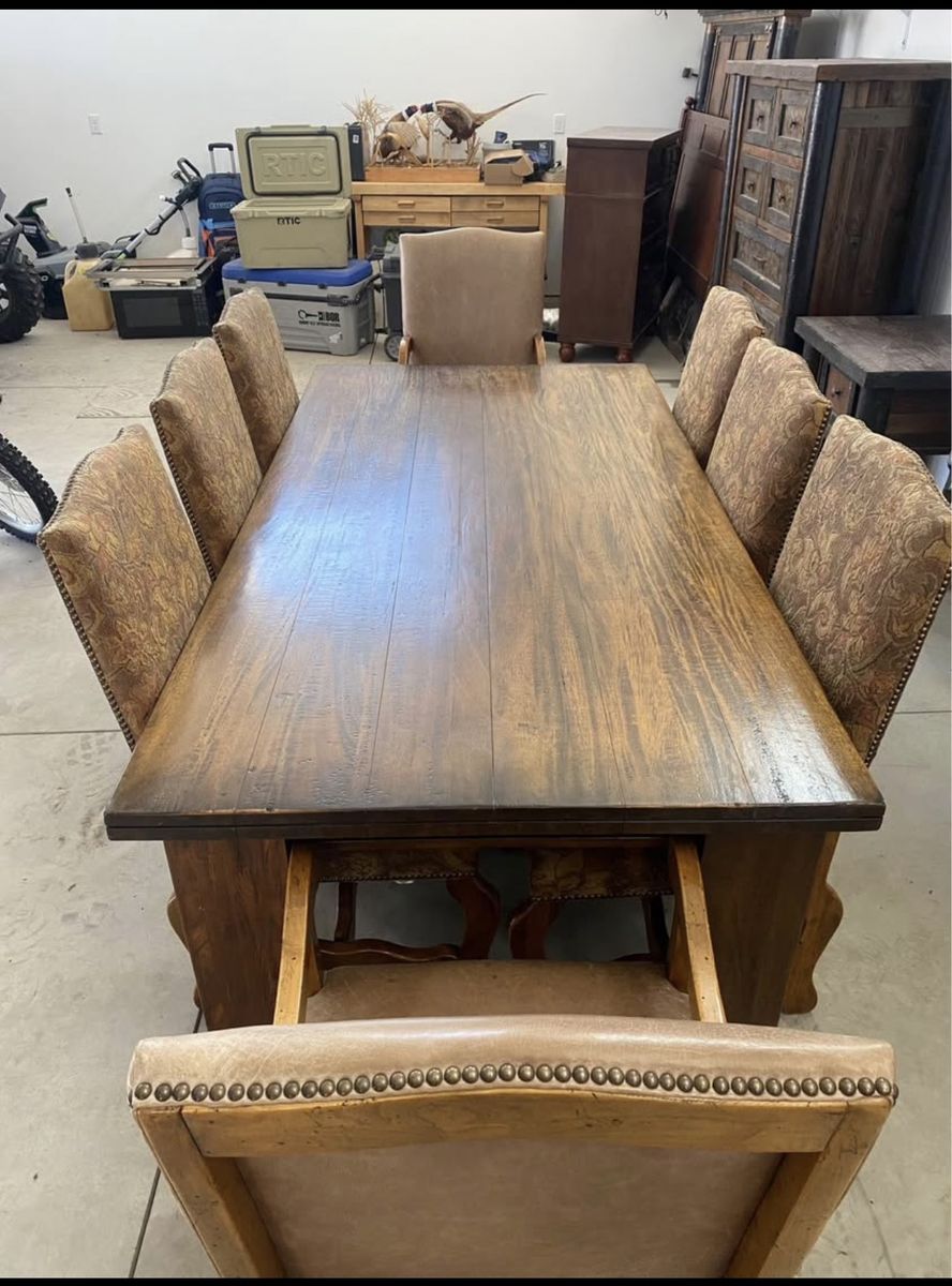 Solid Wood Table & Chairs