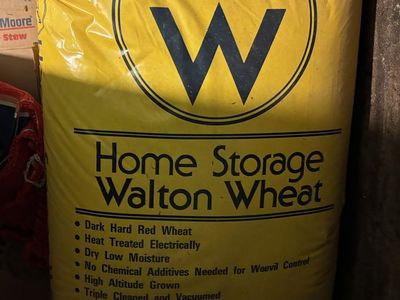 FREE - Bulk Hard Red Wheat – 350+ lbs. Ready to Go