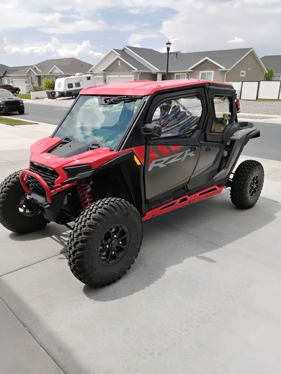 2024 RZR XP 4 1000 with trailer