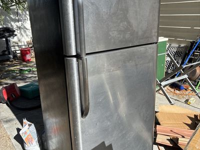 Frigidaire Top Freezer Refrigerator - Stainless Steel Finish