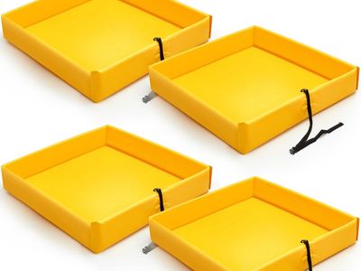 4 Pcs Folding Leak Containment Trays