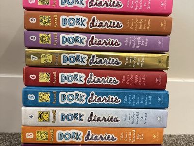 Dork Diaries Book Set: Tales from a Not-So-Fabulous Life to Not-So-Secret Crush Catastrophe (12 Books)
