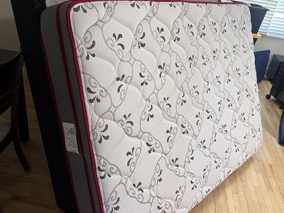 Like New Full size bed with box spring