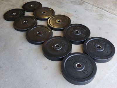 Bumper Plates (320 lbs.) Weights
