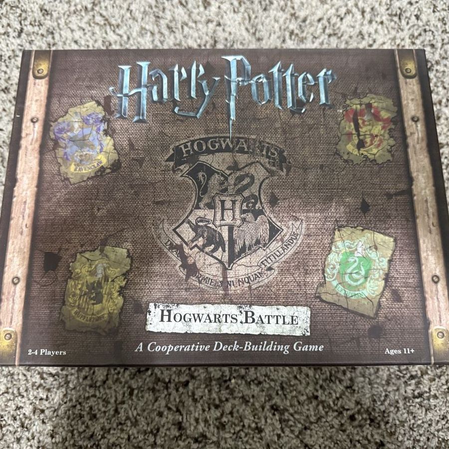 Harry Potter Hogwarts Battle Cooperative Deck-Building Game Ages 11+ 2-4 Players