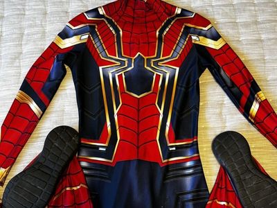 Iron Spider Spiderman Cosplay Costume