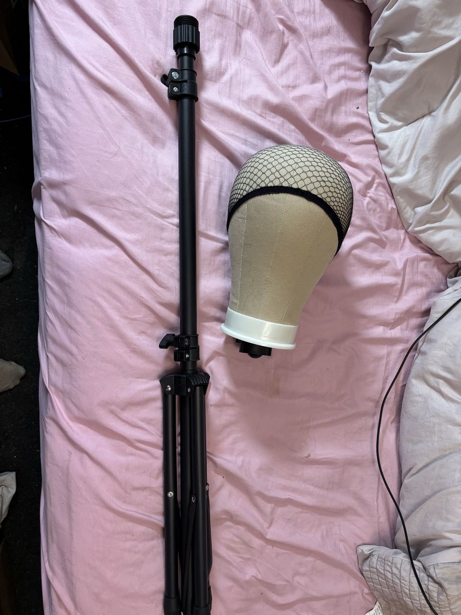 Wig stand and Phone Stand
