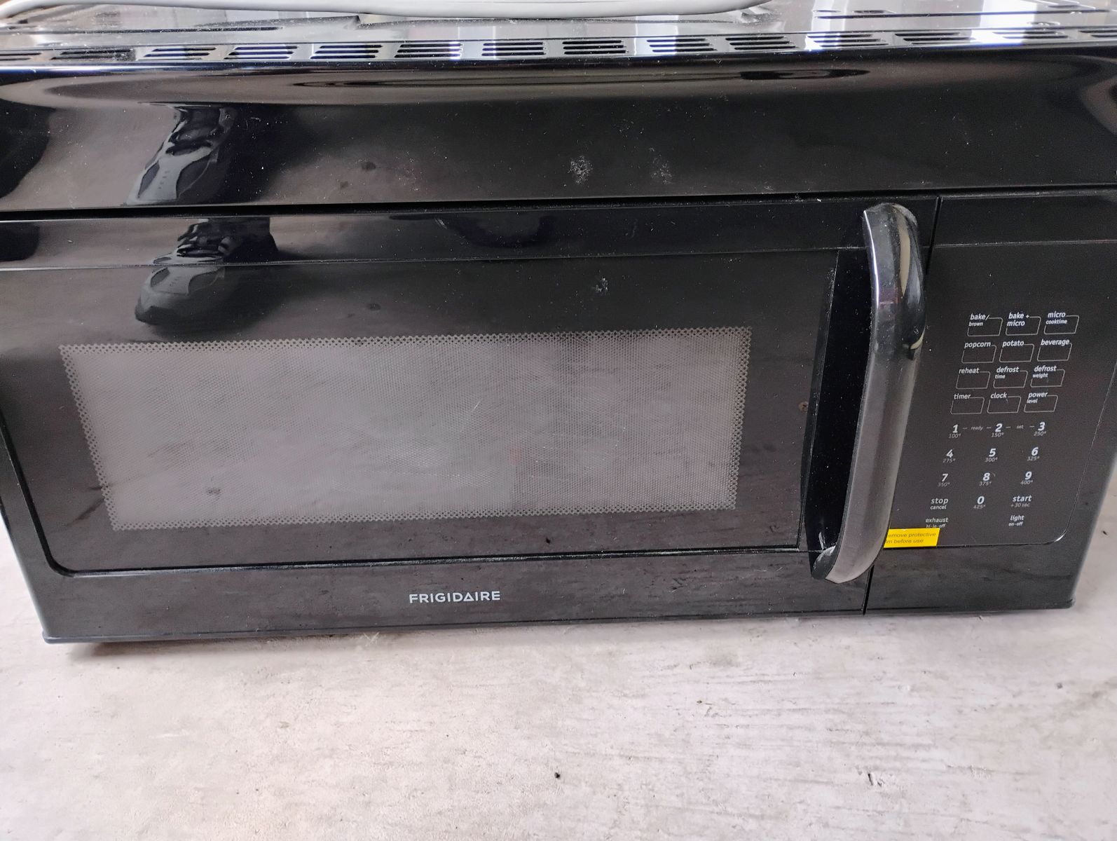 1.5 cf. over range microwave convection oven