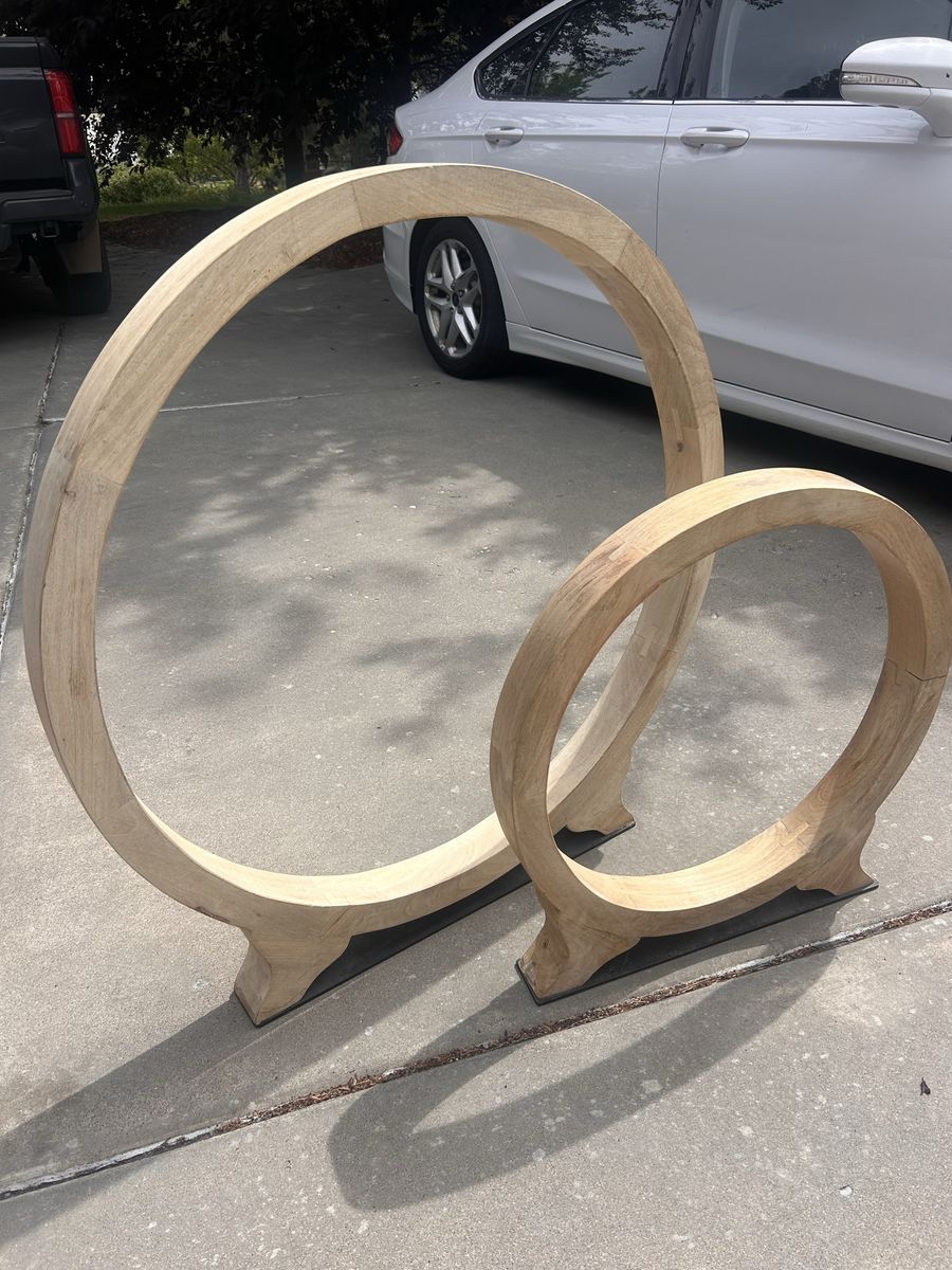 Decorative Wood Sculpture set