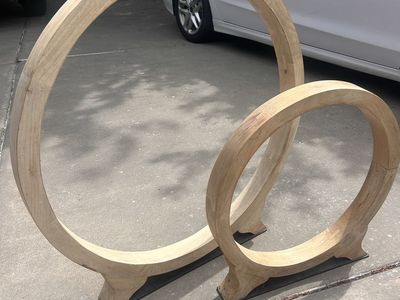 Decorative Wood Sculpture set